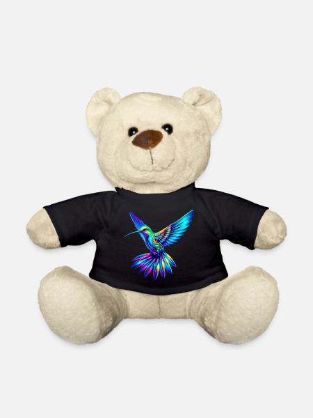 Hummingbird - Teddy Bear - black