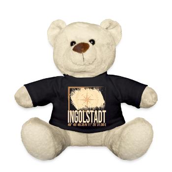 Ingolstadt Koordinaten - Teddy - Schwarz - Vorne
