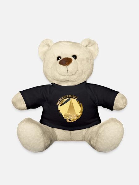 Mir reichts, ich geh Segeln - Teddy - Schwarz