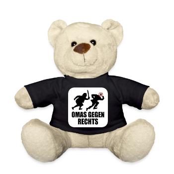 Omas gegen rechts - Teddy - Schwarz - Vorne