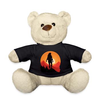 Hiking Hiking Female Woman - Teddy Bear - black - Front