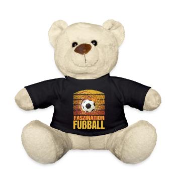 Faszination Fußball - Teddy - Schwarz - Vorne