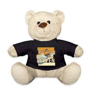 Surfen - Teddy - Schwarz - Vorne