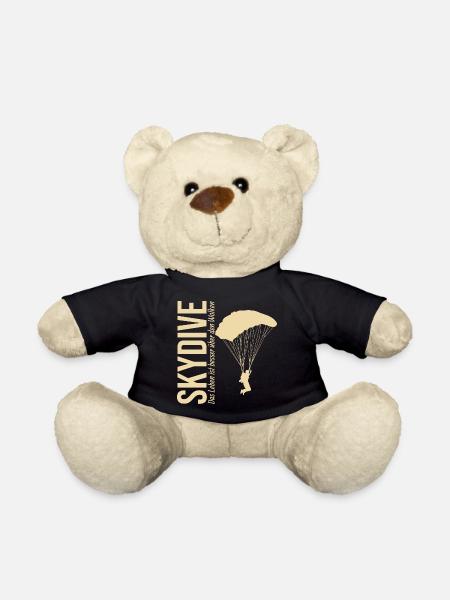 Skydive - Das Leben ist besser über den Wolken - Teddy - Schwarz