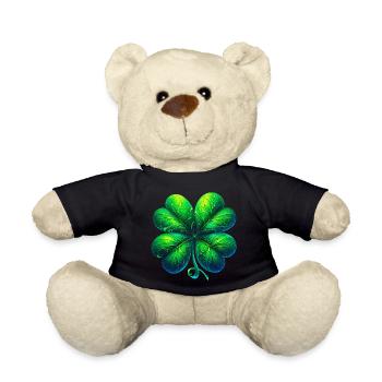 Trèfle à quatre feuilles - Nounours - noir - Devant