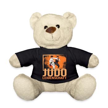 Judo Leidenschaft - Teddy - Schwarz - Vorne