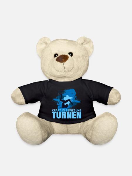 Kraft in Bewegung - Turnen - Teddy - Schwarz