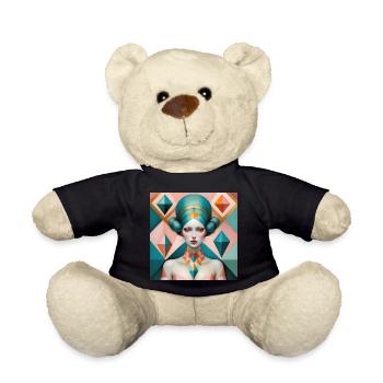 Celestia, Digitale Malerei - Teddy - Schwarz - Vorne