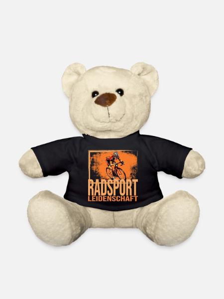 Radsport Leidenschaft - Teddy - Schwarz