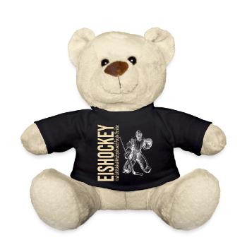 Wo die Schlittschuhe die Melodie spielen... - Teddy - Schwarz - Vorne