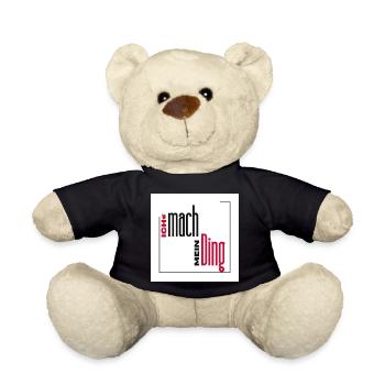 Ich mach mein Ding - Teddy - Schwarz - Vorne