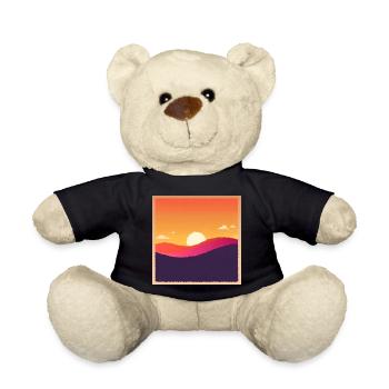 Sonnenunter-Sonnenaufgang - Teddy - Schwarz - Vorne