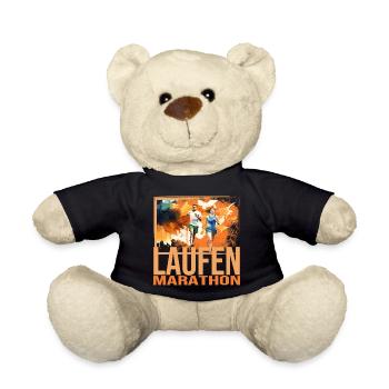 Laufen - Marathon - Teddy - Schwarz - Vorne
