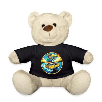 Nautische Kapitänin Joy - Teddy - Schwarz - Vorne
