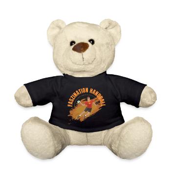 Faszination Handball - Teddy - Schwarz - Vorne