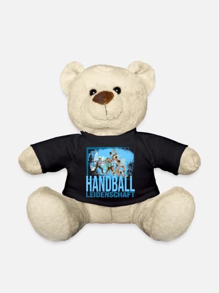 Handball Leidenschaft - Teddy - Schwarz