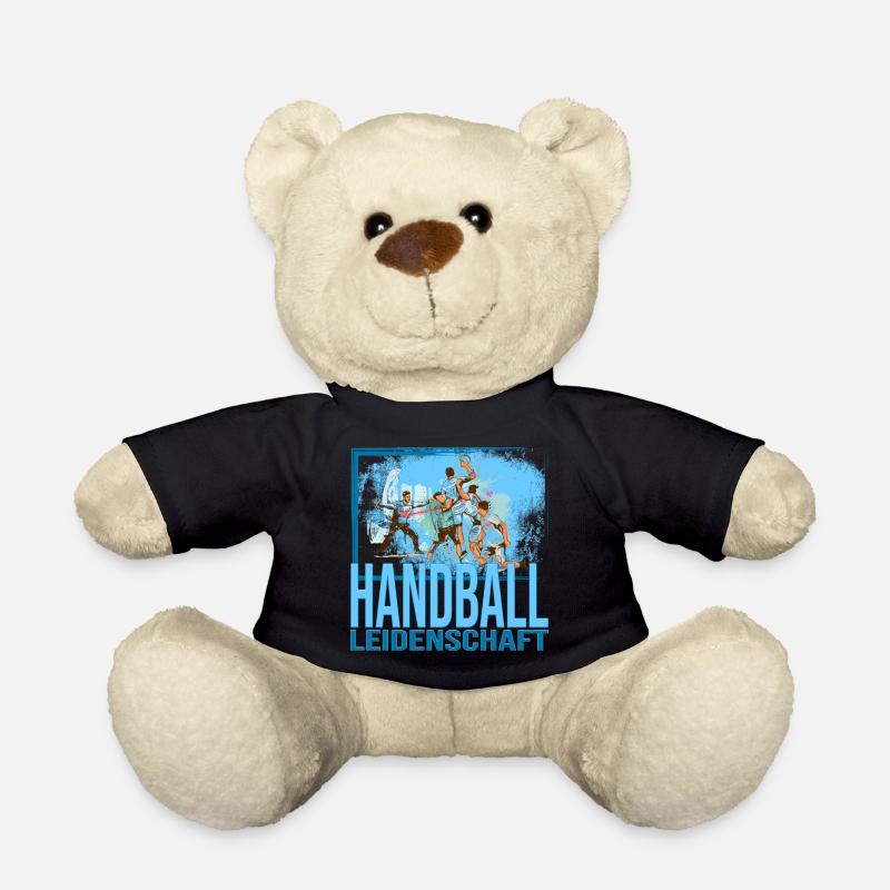 Handball Leidenschaft - Teddy - Schwarz
