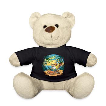 Fröhlicher Papagei unter der Sonne - Teddy - Schwarz - Vorne