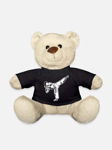 Karatéka féminine - Nounours - noir