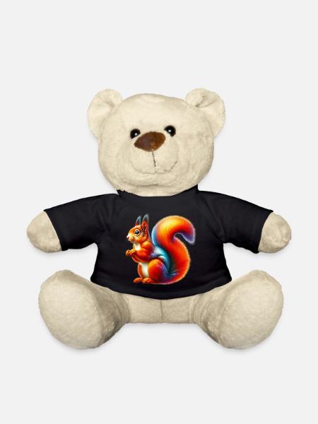 Eichhörnchen - Teddy - Schwarz