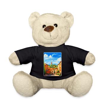 Aix En Provence Frankreich Vintage Reiseposter WPA - Teddy - Schwarz - Vorne