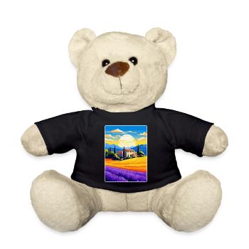 Provence Frankreich Vintage Reiseplakat Souvenir WPA - Teddy - Schwarz - Vorne