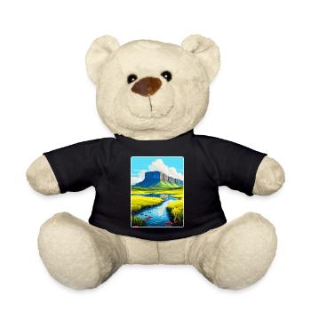 Ben Bulben Irland UK Vintage Reiseposter WPA - Teddy - Schwarz - Vorne
