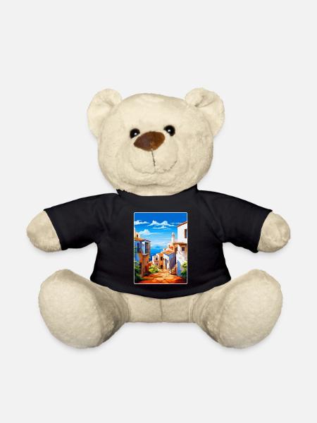 Almería Spanien Vintage Reiseplakat WPA Souvenir - Teddy - Schwarz