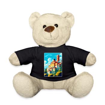 Sintra Portugal Affiche de voyage vintage Souvenir WPA - Nounours - noir - Devant