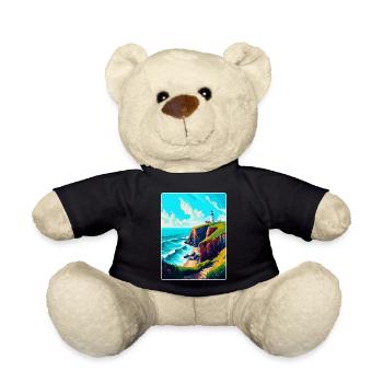Cabo Da Roca Portugal Vintage Reiseposter WPA - Teddy - Schwarz - Vorne