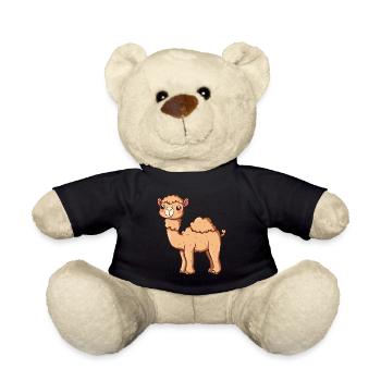 L’alpaga mignon vous sourit - Nounours - noir - Devant