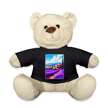 Provence Frankreich Vintage Reiseplakat Souvenir WPA - Teddy - Schwarz - Vorne