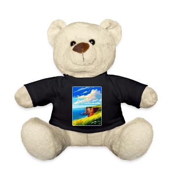 Berry Head Devon Vintage Reiseposter Souvenir - Teddy - Schwarz - Vorne