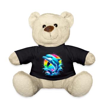 Delfin - Teddy - Schwarz - Vorne
