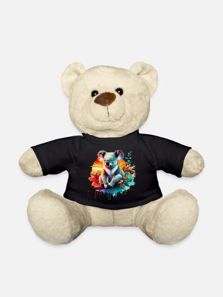 Koala - Teddy - Schwarz
