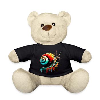 Schnecke - Teddy - Schwarz - Vorne