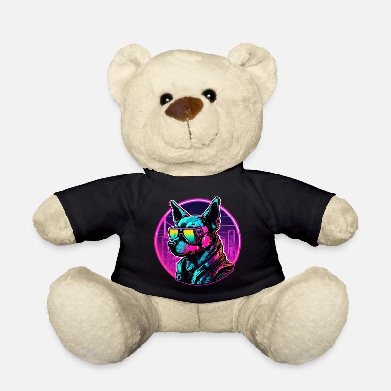 Der coolste Hund im Club - Teddy - Schwarz
