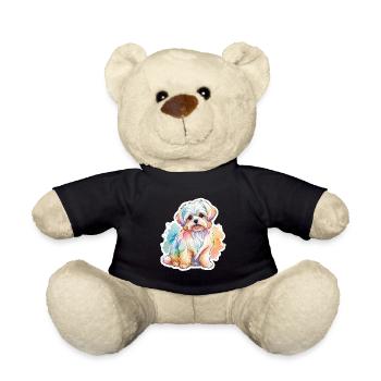 Aquarelles de Malteser - Nounours - noir - Devant