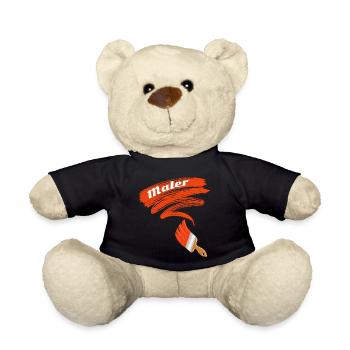 Kreativer Malpinsel Schriftzug - Teddy - Schwarz - Vorne
