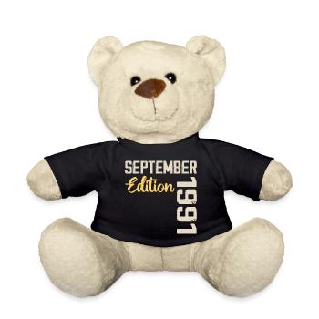 September 1991 - 33rd Anniversary September 1991 - Teddy Bear - black - Front