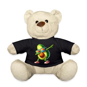Lunettes de soleil d’avocat dab dansant arc-en-ciel - Nounours - noir - Devant