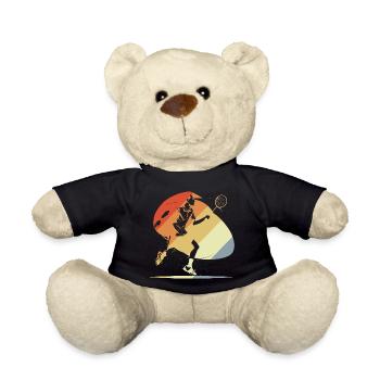 Vintage Badminton - Teddy - Schwarz - Vorne