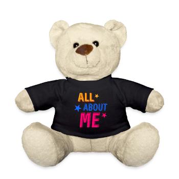 Tout sur moi - Nounours - noir - Devant