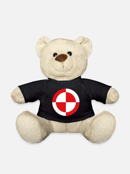 Schachbrett KOŁO PL Weiß Rot Polen Polen Polen - Teddy - Schwarz