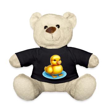 Caneton Canard Canard Canard - Nounours - noir - Devant