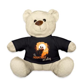 The mountains are calling - Teddy - Schwarz - Vorne