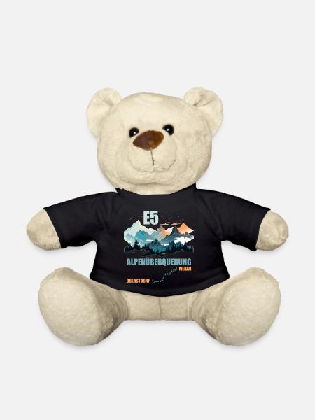 E5 Alpenüberquerung - Teddy - Schwarz