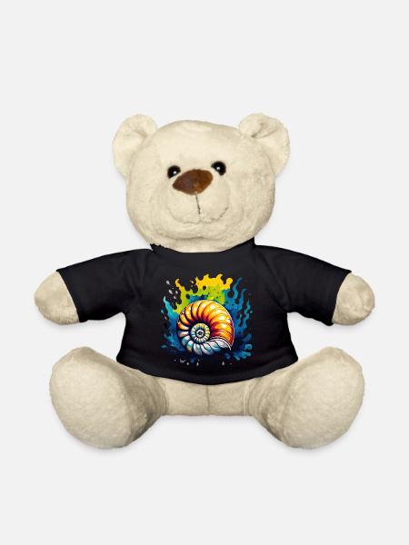 Geologie - Fossil - Teddy - Schwarz
