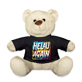 Helau Again Carnival Carnival - Teddy Bear - black - Front
