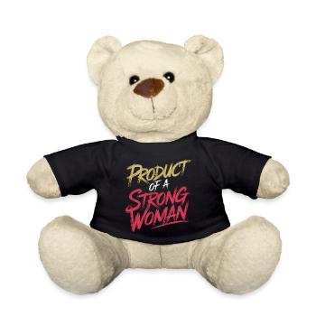 Product Of A Strong Woman 11 - Teddy - Schwarz - Vorne